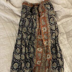 Vintage Skirt (Adjustable Size with Drawstrings)